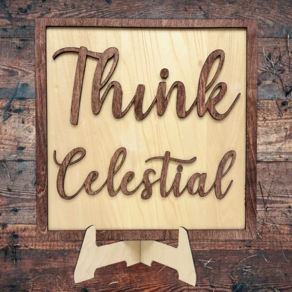 Think x ai 03 - Inspirational Quote Wall Signs – Daily Reminders of Faith and Purpose