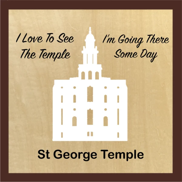 LDS Temple Wall Plaques – A Beautiful Reminder of Faith and Family