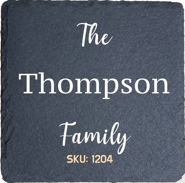 Natural Slate Coasters - Image 6