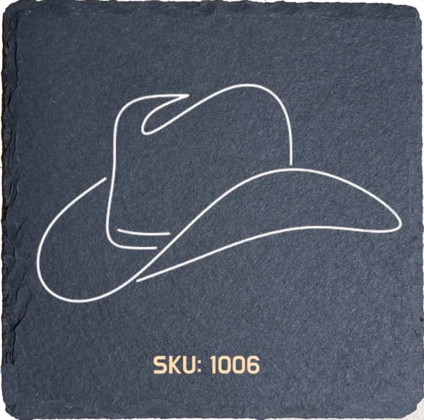 Natural Slate Coasters - Image 24