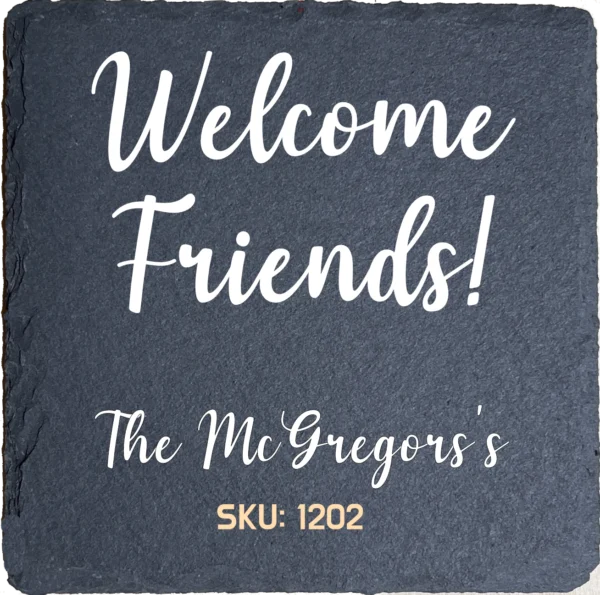 Natural Slate Coasters - Image 4